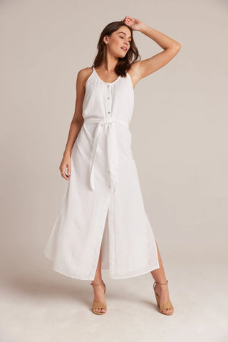Bella Dahl Flowy Hem Maxi Dress- White