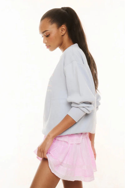 LoveShackFancy Palo Americana Pullover- Moonstone