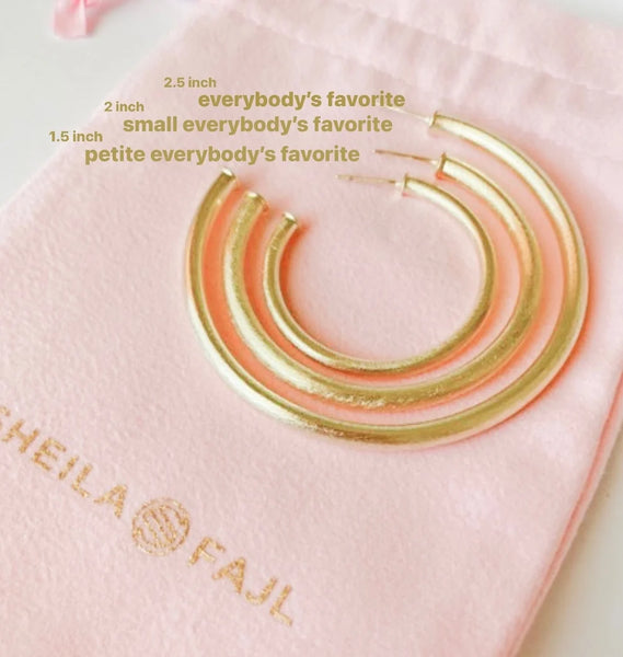 Sheila Fajl Petite Everybody's Favorite Hoop