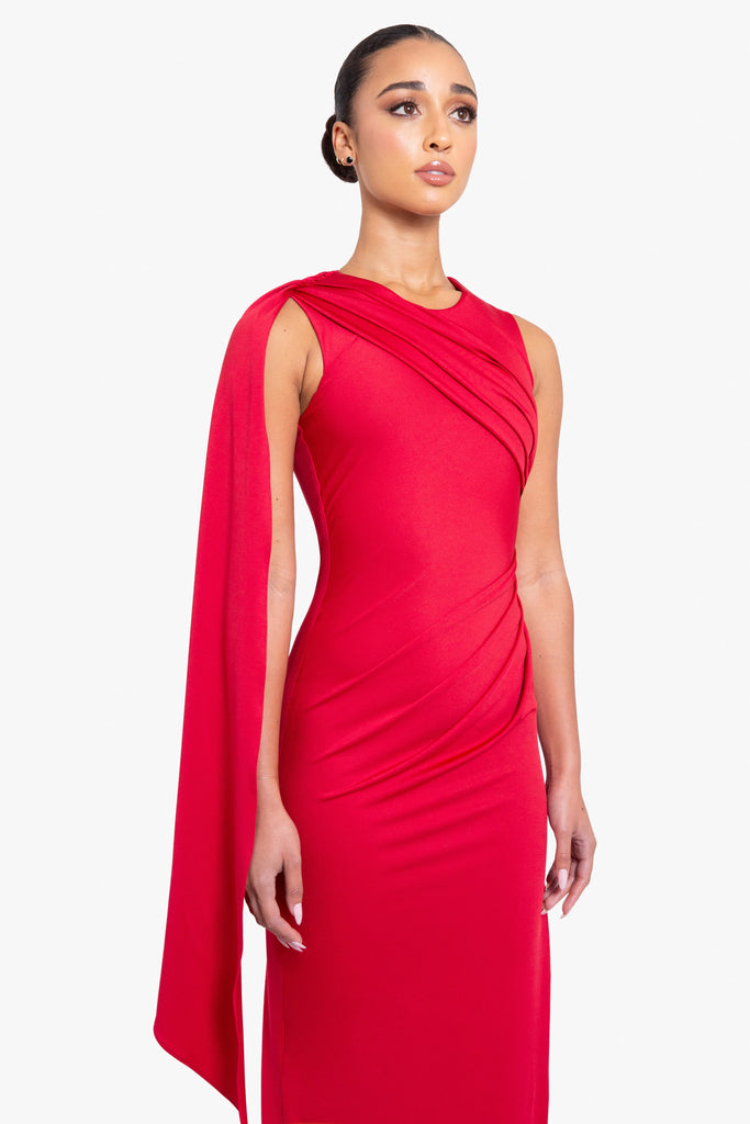 Black Halo Aruna Maxi- Ruby Red – By Request