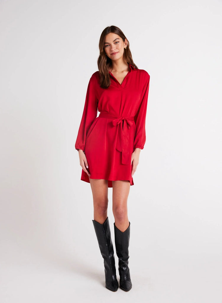 bella dahl belted shirt dress Bella Dahl Belted Utility Shirt Dress - Basil