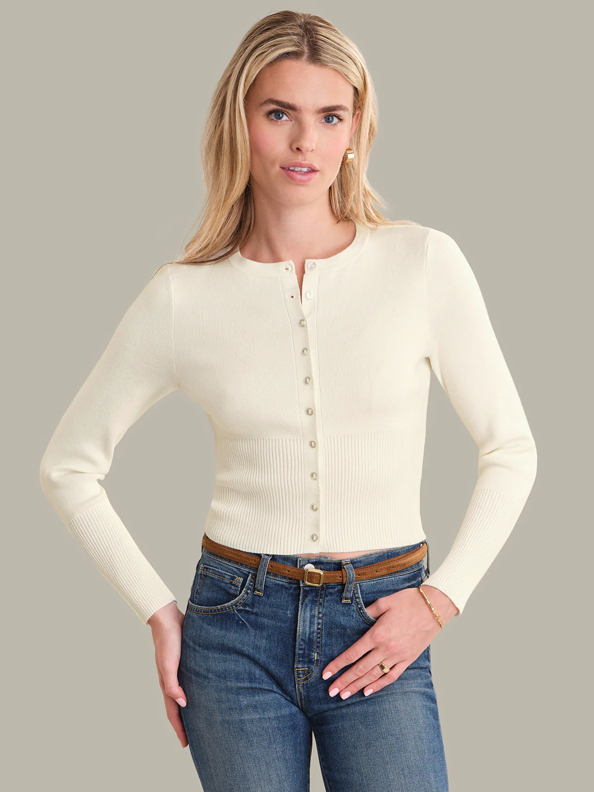 525 High Rib Cardigan