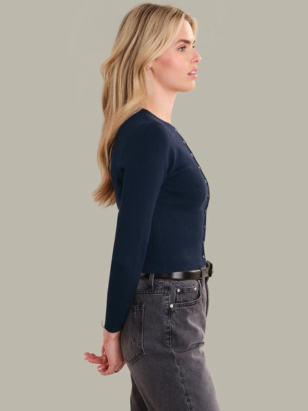525 High Rib Cardigan