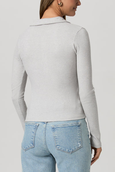 Eden Top - Heather Grey