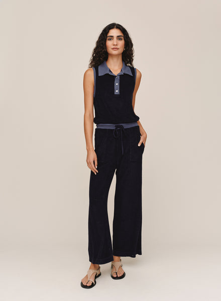 B30000-D36-302 - CROP WIDE LEG PANT