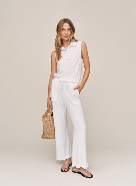 B30000-D36-302 - CROP WIDE LEG PANT