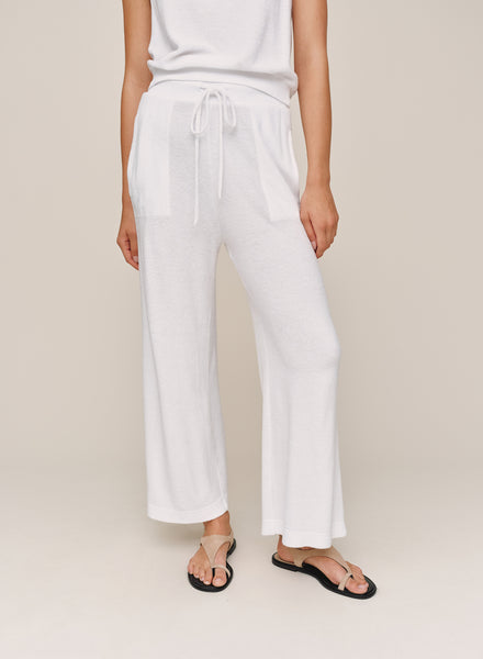 B30000-D36-302 - CROP WIDE LEG PANT