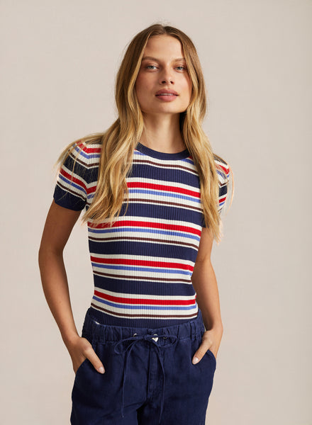 B20169-L62-304 - FITTED CREW NECK TEE