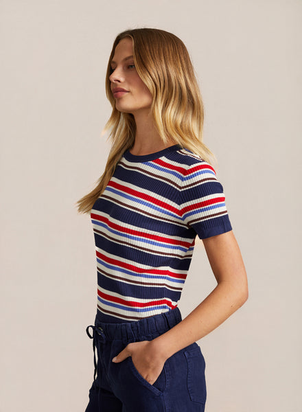 B20169-L62-304 - FITTED CREW NECK TEE