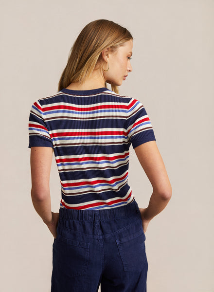 B20169-L62-304 - FITTED CREW NECK TEE