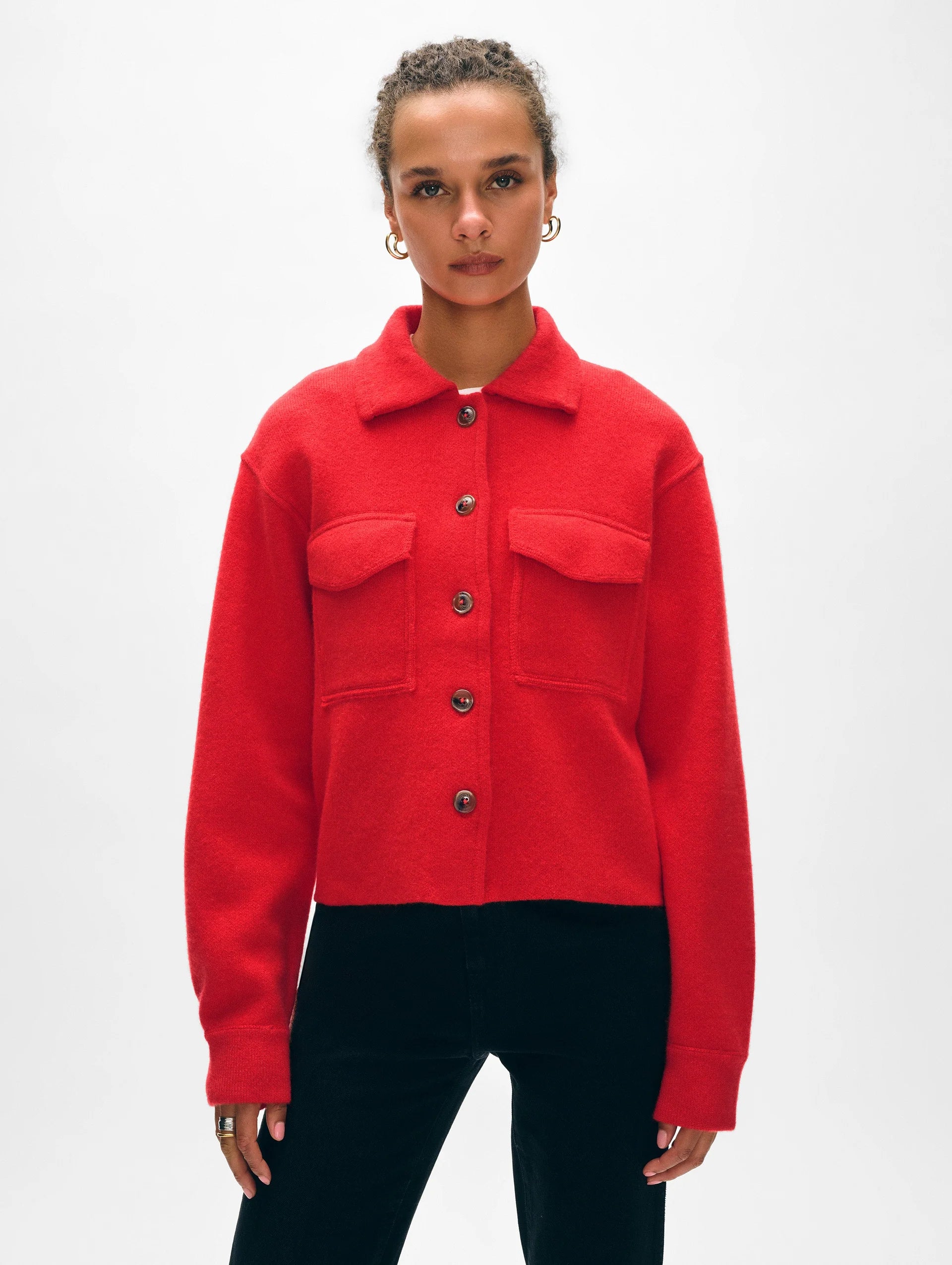 White + Warren Cashmere Luxe Cropped Shacket – By Request