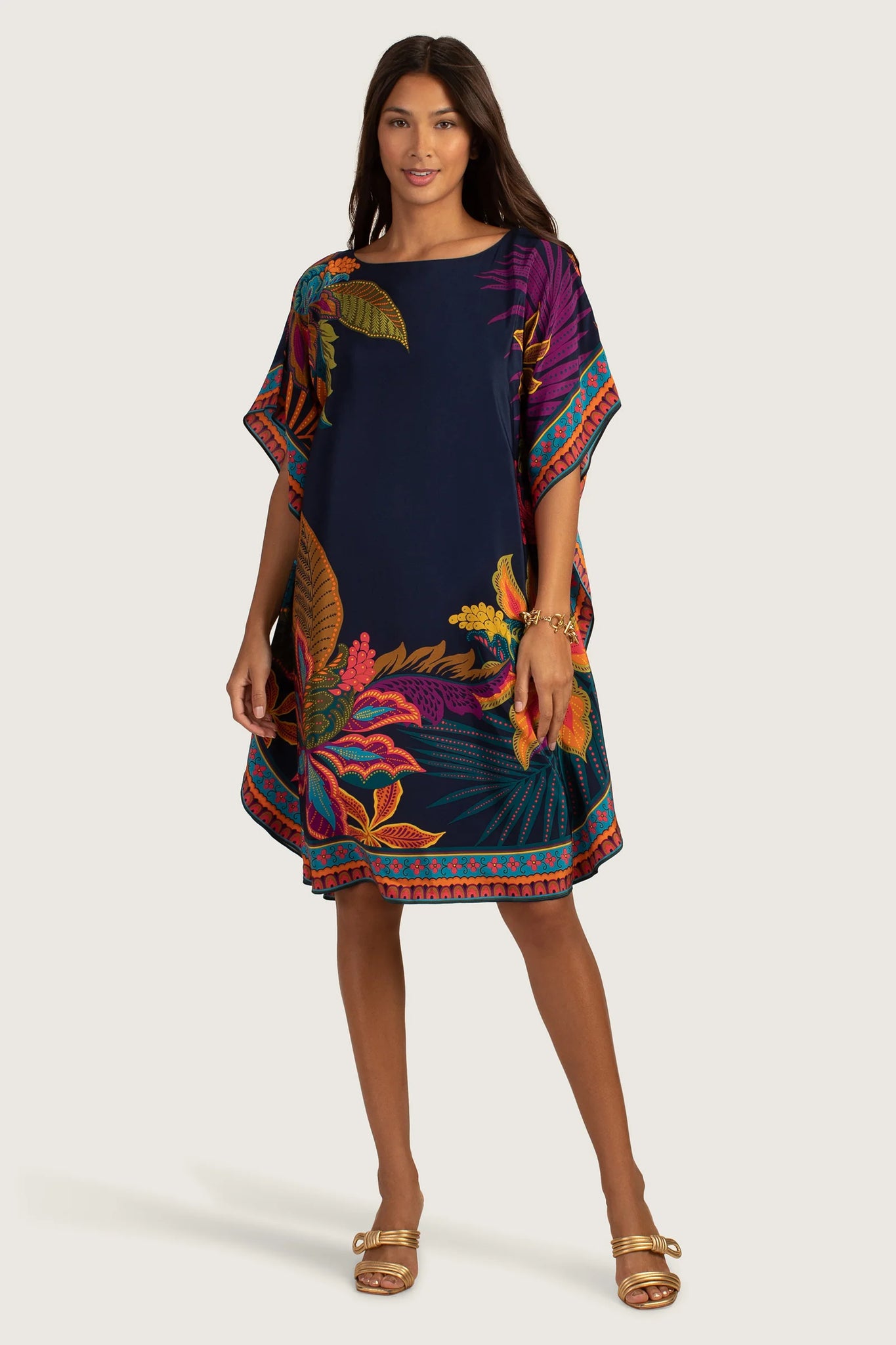 Trina Turk Global Dress- Multi