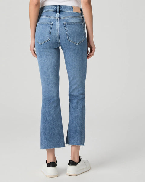 Paige Colette Crop Flare Raw Hem- Showtime