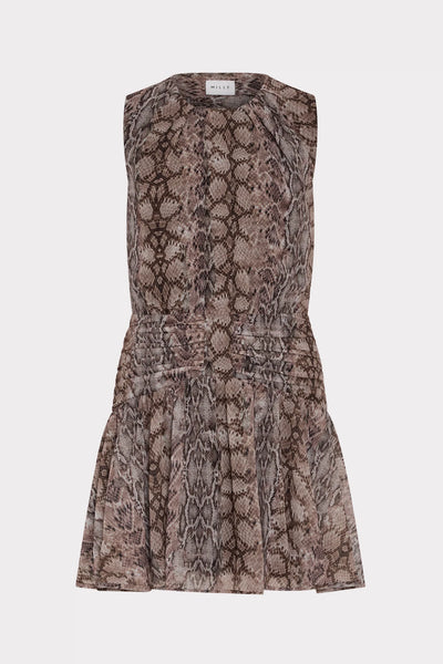 Milly Katia Printed Mini Dress