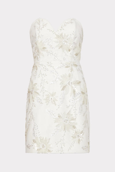 Milly Roni Cady Embroidery Dress