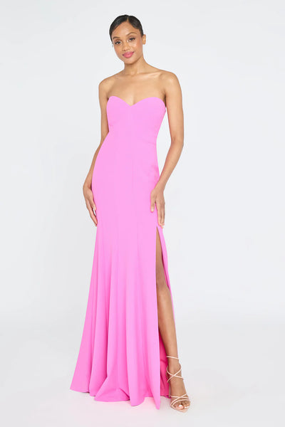 Theia Sunny Strapless Gown