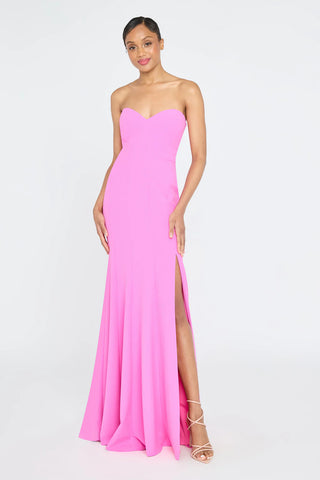 Theia Sunny Strapless Gown