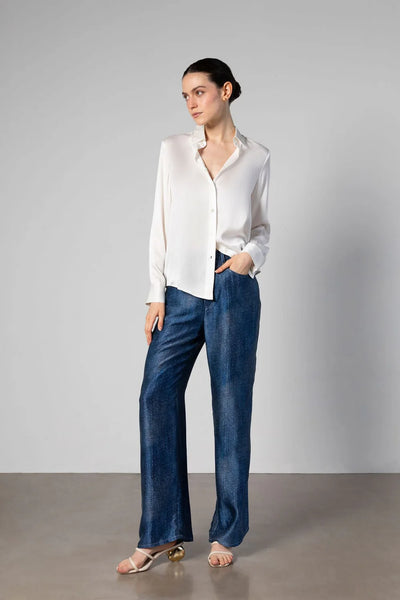 Anaphe Staple Silk Blouse