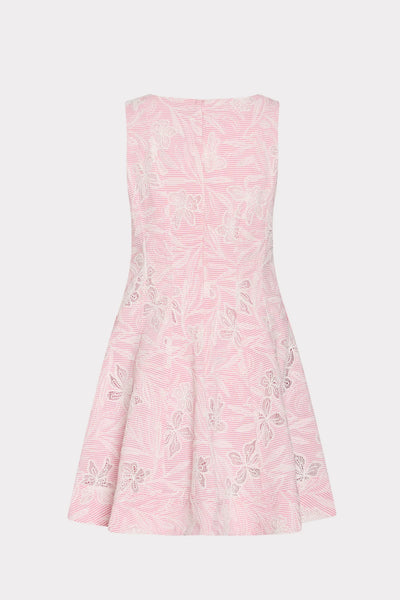 Milly Poppy Embroidered Mini Dress