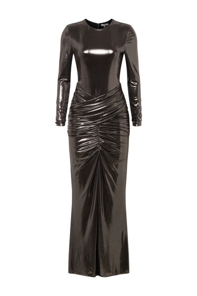 Et Ochs Stella Metallic Gown