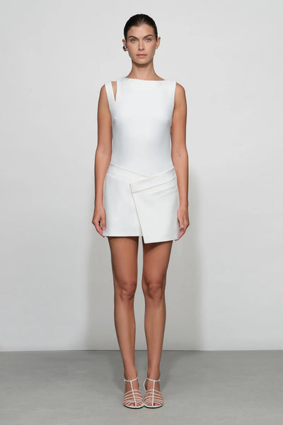 Et Ochs Fraser Mini Dress- White