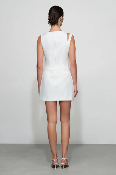 Et Ochs Fraser Mini Dress- White