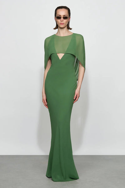 Et Ochs Reese V Neck Gown