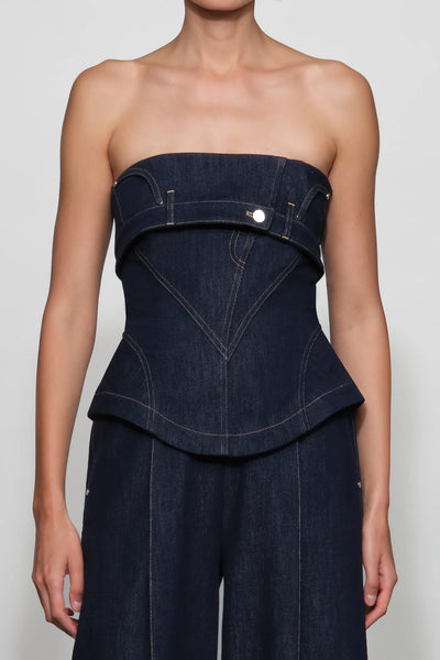 Et Ochs Jordan Corset Bustier Jumpsuit