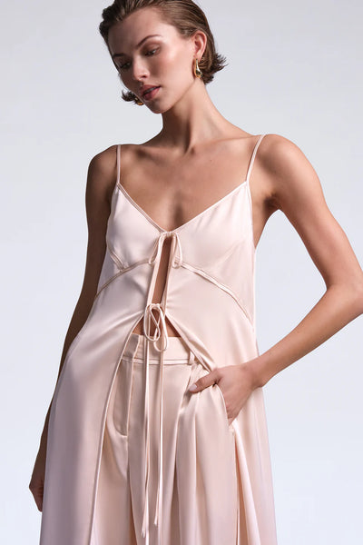 BCBG Cherie Blouse- Peach Blush