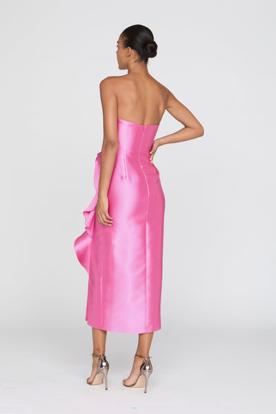 MARLA SCULPTURAL DRAPE DRESS
