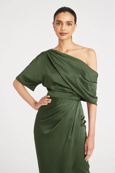 Theia Rayna One Shoulder Cocktail Dress