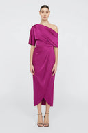 Theia Rayna One Shoulder Cocktail Dress