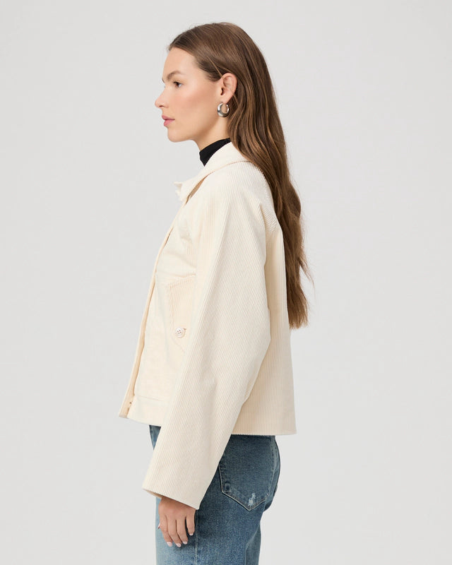 テイラーメイド　アウター　ベージュ　XO Paige Tylee Ivory Corduroy Jacket – By Request