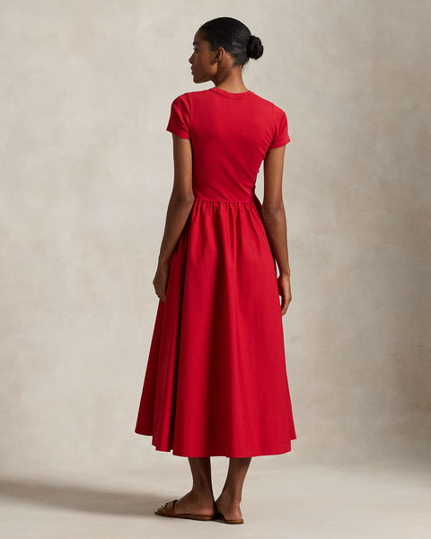 Ralph Lauren S/S Knit Dress - Red