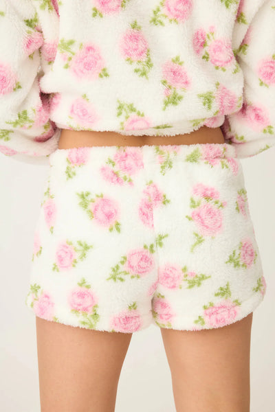 P.J. Salvage Rose Plush Short
