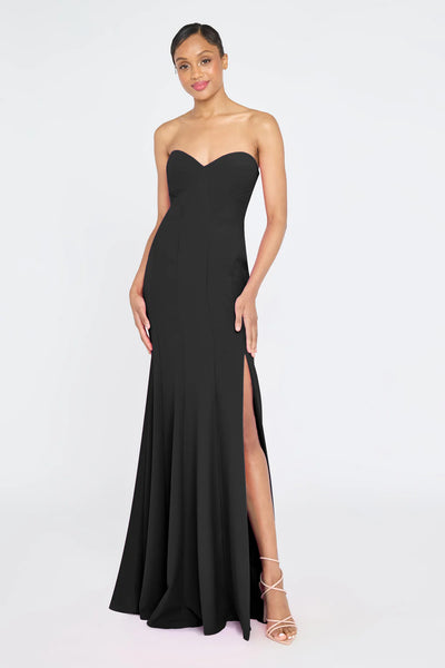 Theia Sunny Strapless Gown