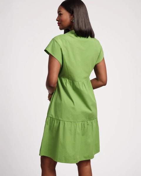 Frances Valentine Breezy Mini Dress- Green