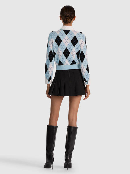 Alice + Olivia Dollie Argyle Cardigan