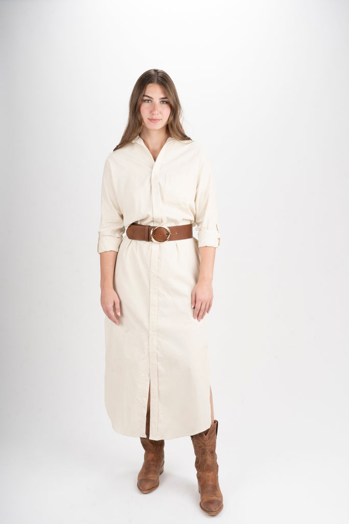 cord maxi dress Tokunbo Blue Cord Dress
