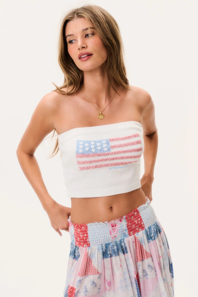 LoveShackFancy Deserae Tube Top