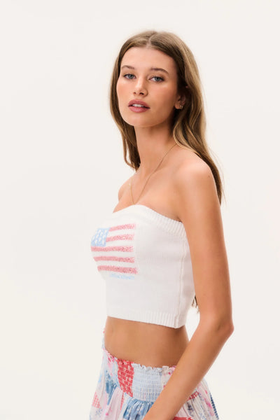LoveShackFancy Deserae Tube Top