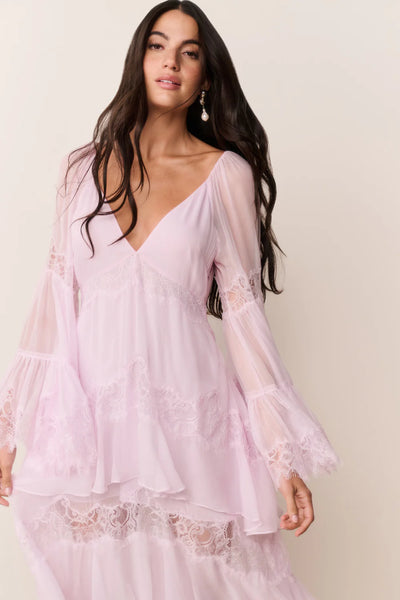 LoveShackFancy Devina Dress- Orchid