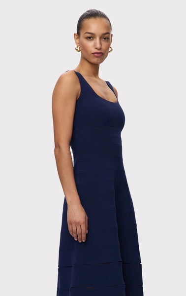 Herve Ledger Zinnia Dress - Storm