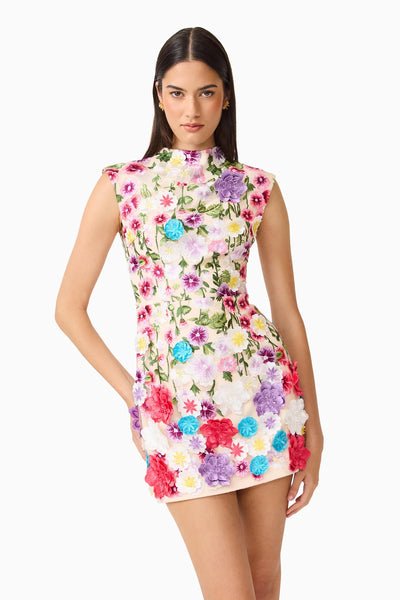 Elliatt Rosetta Sleeveless Mini Dress