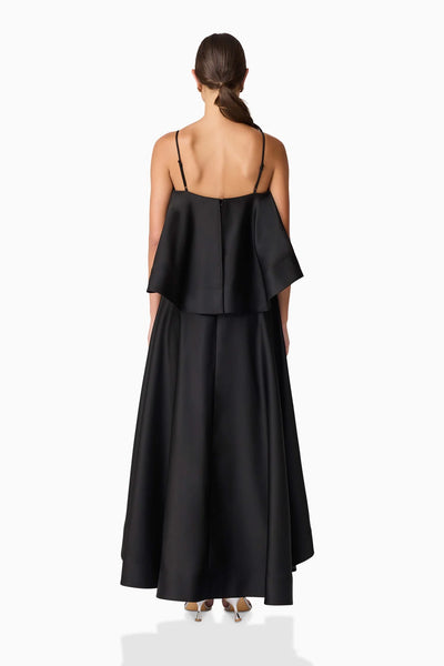 Elliat Reyna Tiered Maxi Dress- Black