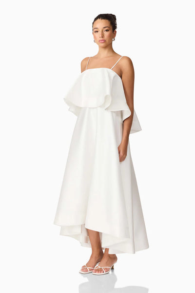 Elliat Reyna Tiered Maxi Dress- Ivory