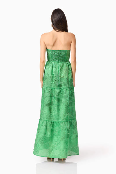 Elliatt Ginnifer Maxi Dress- Green