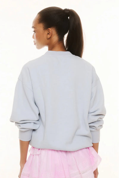LoveShackFancy Palo Americana Pullover- Moonstone