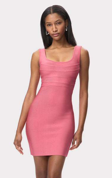 Herve Leger The Amara Dress- Bubblegum