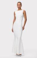 Herve Ledger Dion Dress- Alabaster